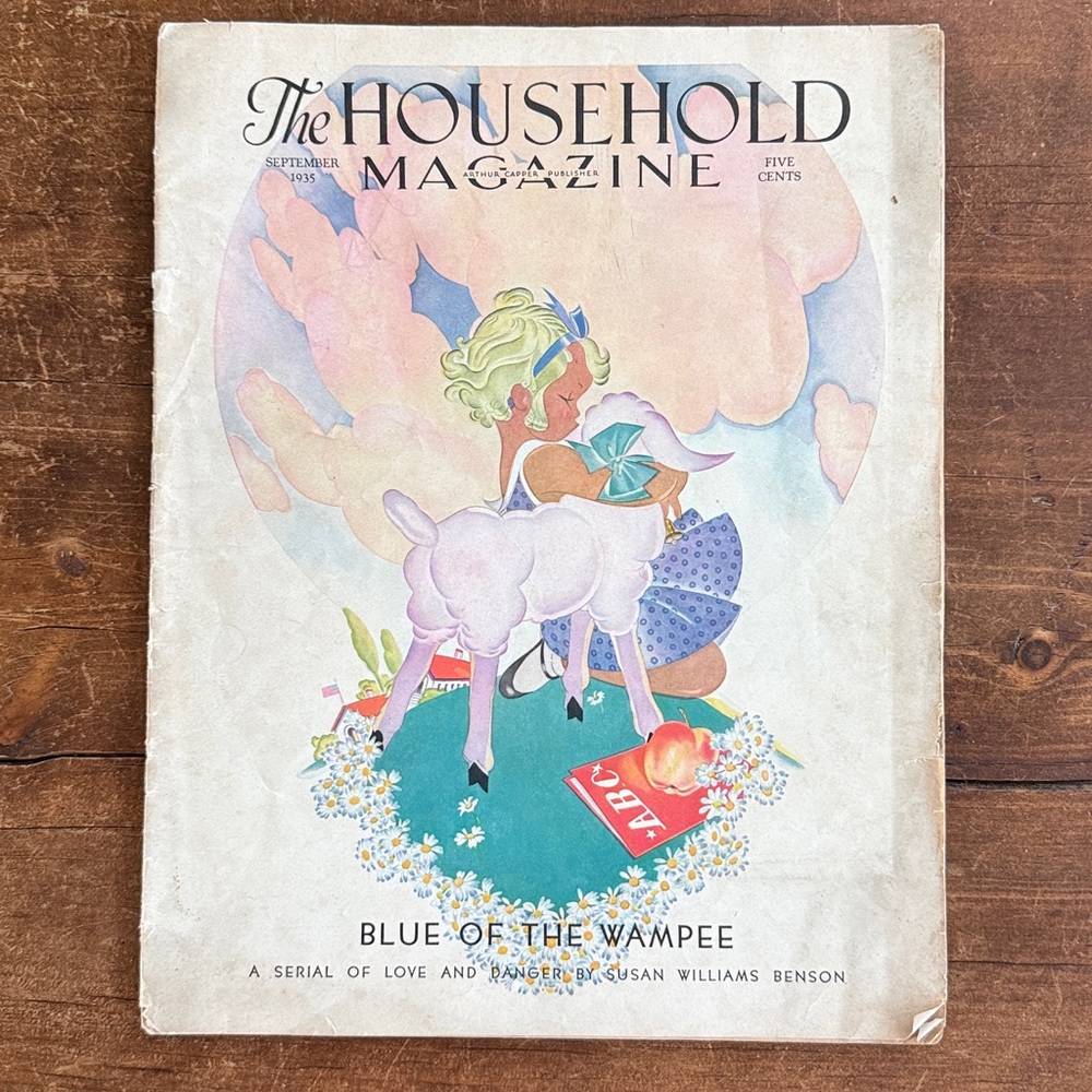 Vintage 1935 The Household Magazine - Fashions - Ads